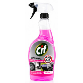 Універсальний знежирювач Cif Ultra Max Sgrassatore Universale Pink 750 мл